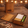 Estuche de Madera para Cigarrillos